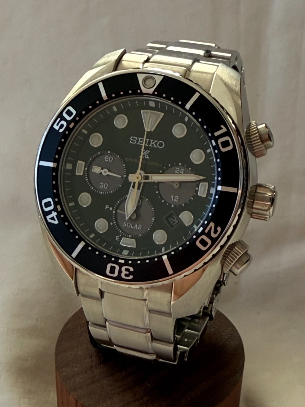 Seiko Prospex Solar Chronograph SBDL083 - Green